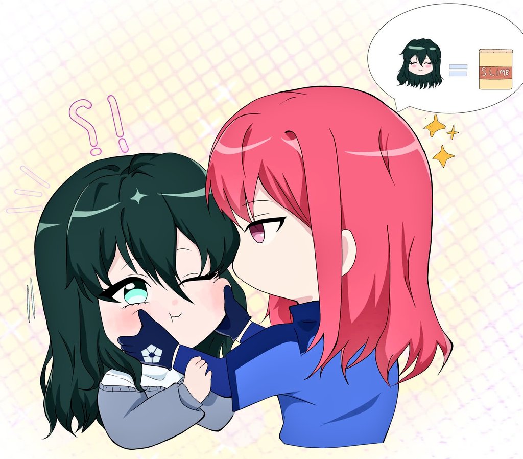 imicute49736's tweet photo. Hello, this is my first post, I hope you like my ship with Chigiri Hyoma 💗💗
#oc 
#bluelock339 
#chibi 
#draw https://t.co/EHe7QkSwo1