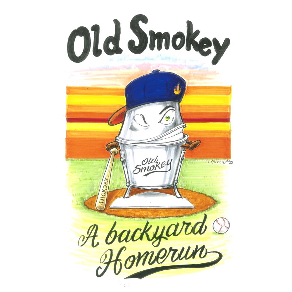 oldsmokeygrills's tweet photo. Buy me some peanuts and cracker jacks... just kidding- grill me a steak on an Old Smokey! Fire It Up this Baseball Season! 🔥
#fireitup #oldsmokeygrills #portablecharcoalgrill #takemeouttotheballgame https://t.co/sQcNmRR5GT