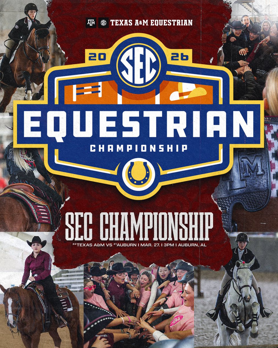 AggieEquestrian's tweet photo. It all begins tomorrow 🤩

📊 https://t.co/zLkKWu2fLM

#GigEm | #Relentless https://t.co/NnKRSNIwP3