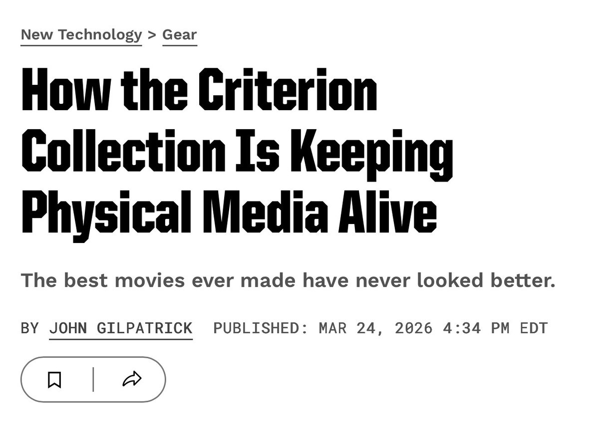 🖤 Buy Physical Media 🖤 tweet media