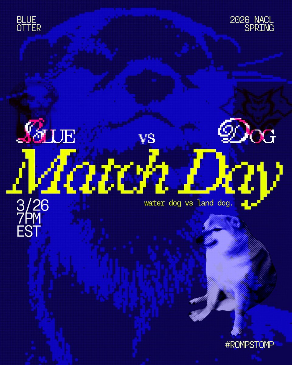 BlueOtterGG's tweet photo. what the dog doin
7PM EST | vs @DoradoEsports
-
#BLUEWIN | @watchNACL https://t.co/ZkBkTD4HdU