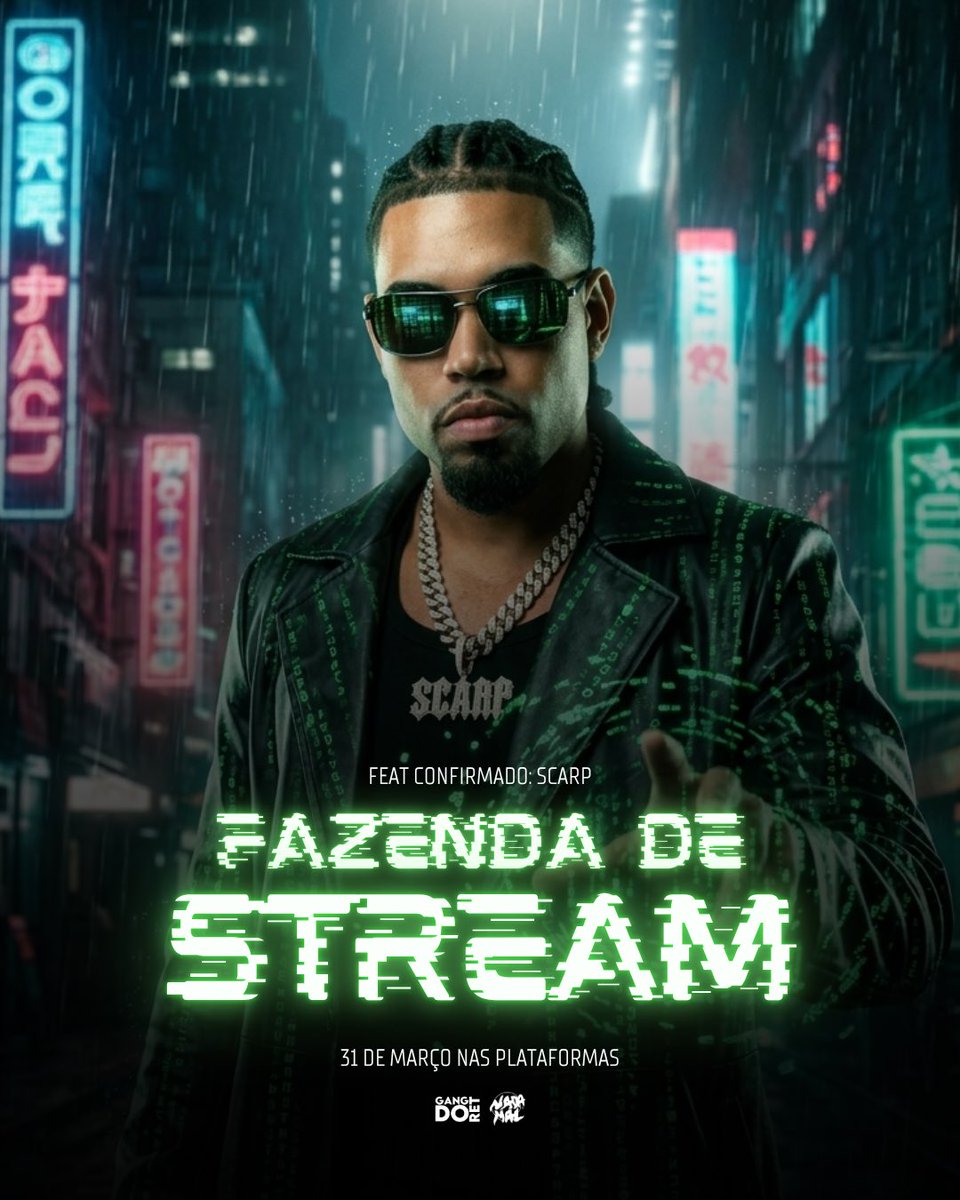 SCARP ESTÁ PRESENTE EM “FAZENDA DE STREAM”

31 DE MARÇO EM TODAS AS PLATAFORMAS. 💊