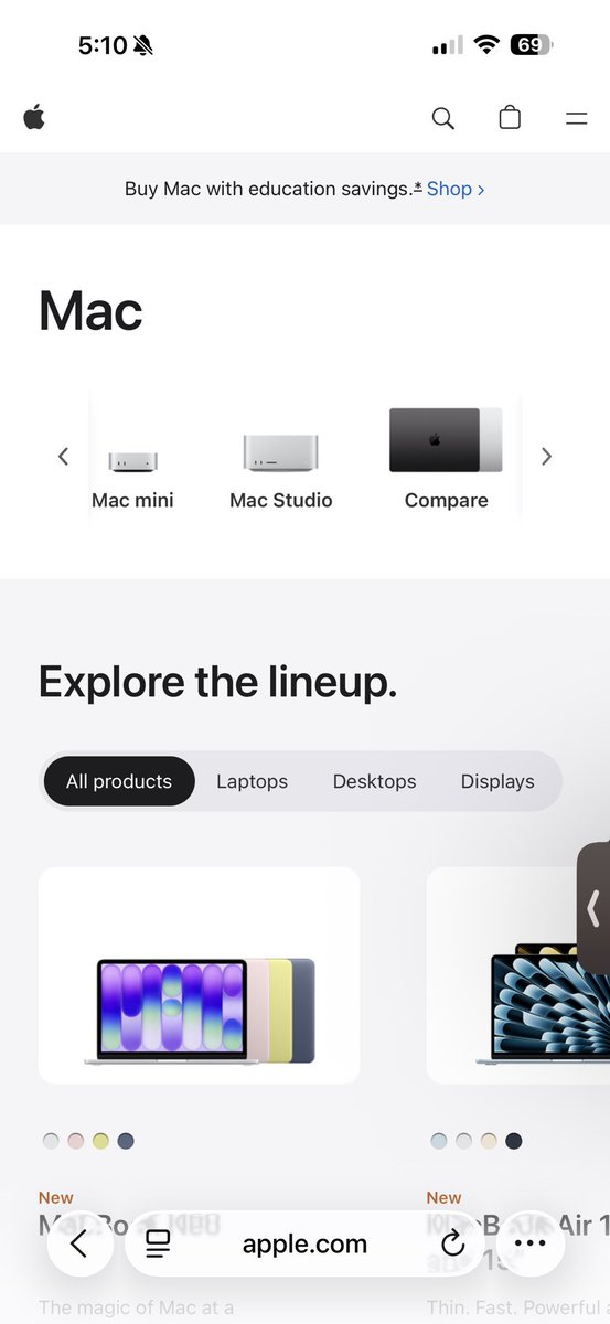 zollotech's tweet photo. Mac Pro is no more. Apple removed it for now. https://t.co/r2W7c53nl0