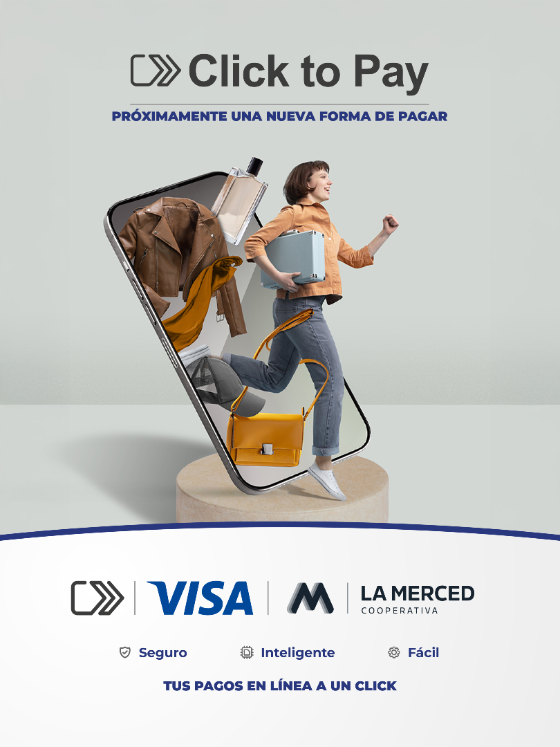 cooplamerced's tweet photo. 💳✨ Avanzamos contigo incorporando soluciones de pagos que hacen tu día a día más fácil.
Próximamente sumaremos Click to Pay a tu tarjeta LMDébito

Tus pagos en línea a un click

#LMDébito #Visa #ClickToPay #TuEstiloTuTarjeta https://t.co/7Xl01aDiXk