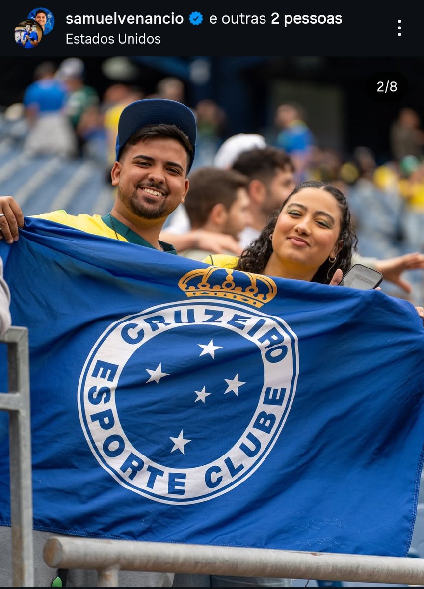 cristyan_kelwen's tweet photo. Bota o Kaiki, Ancelloti! Ele vai jogar em casa. Torcida do Cruzeiro em peso nos EUA para assistir a seleção 🇧🇷 https://t.co/HwB4yZ2hzF
