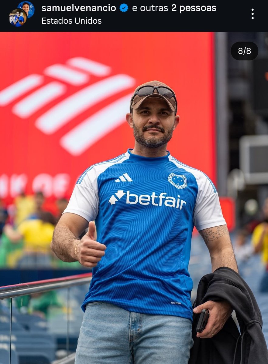 cristyan_kelwen's tweet photo. Bota o Kaiki, Ancelloti! Ele vai jogar em casa. Torcida do Cruzeiro em peso nos EUA para assistir a seleção 🇧🇷 https://t.co/HwB4yZ2hzF
