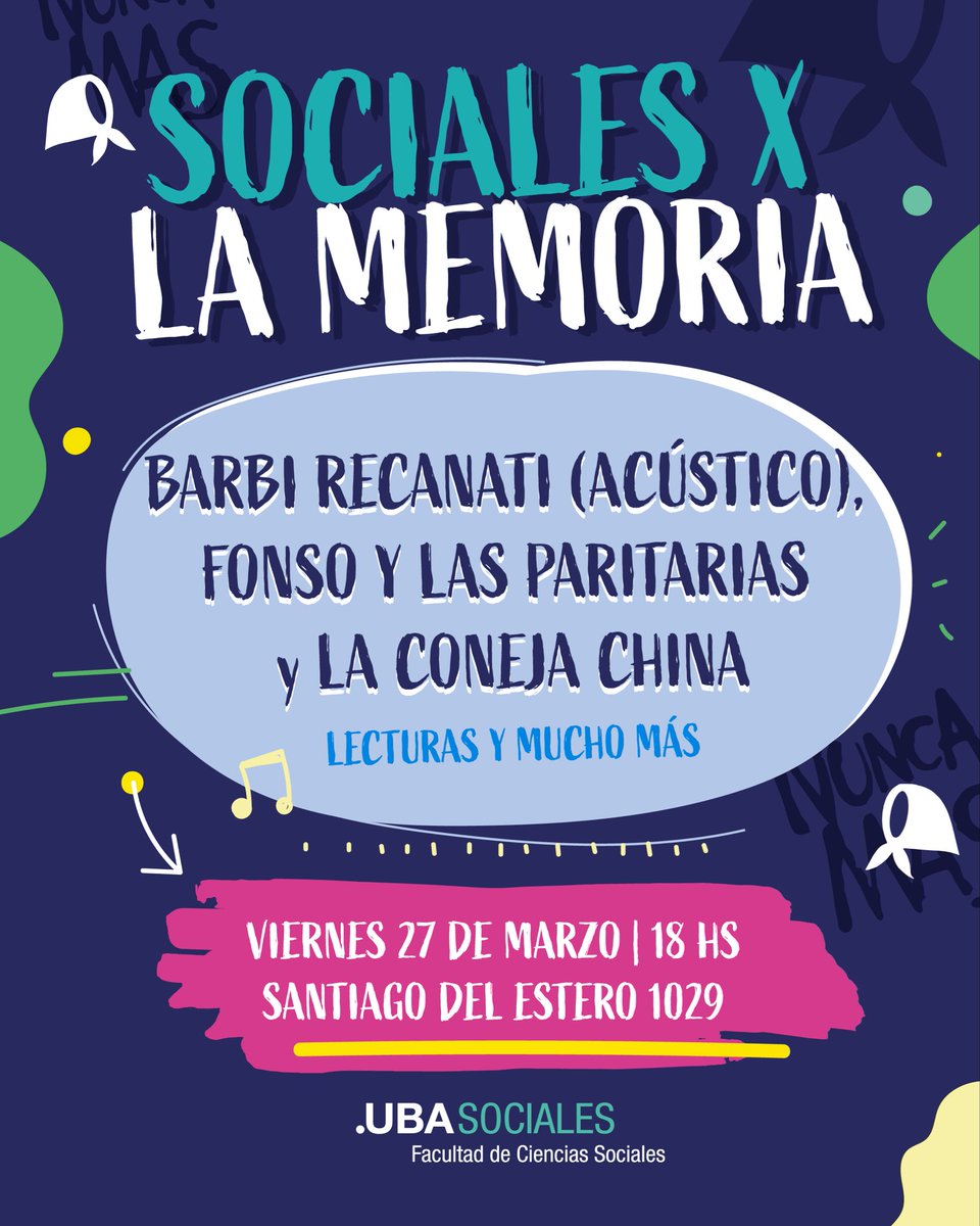 UBA Sociales | #FSOC #UBA tweet media