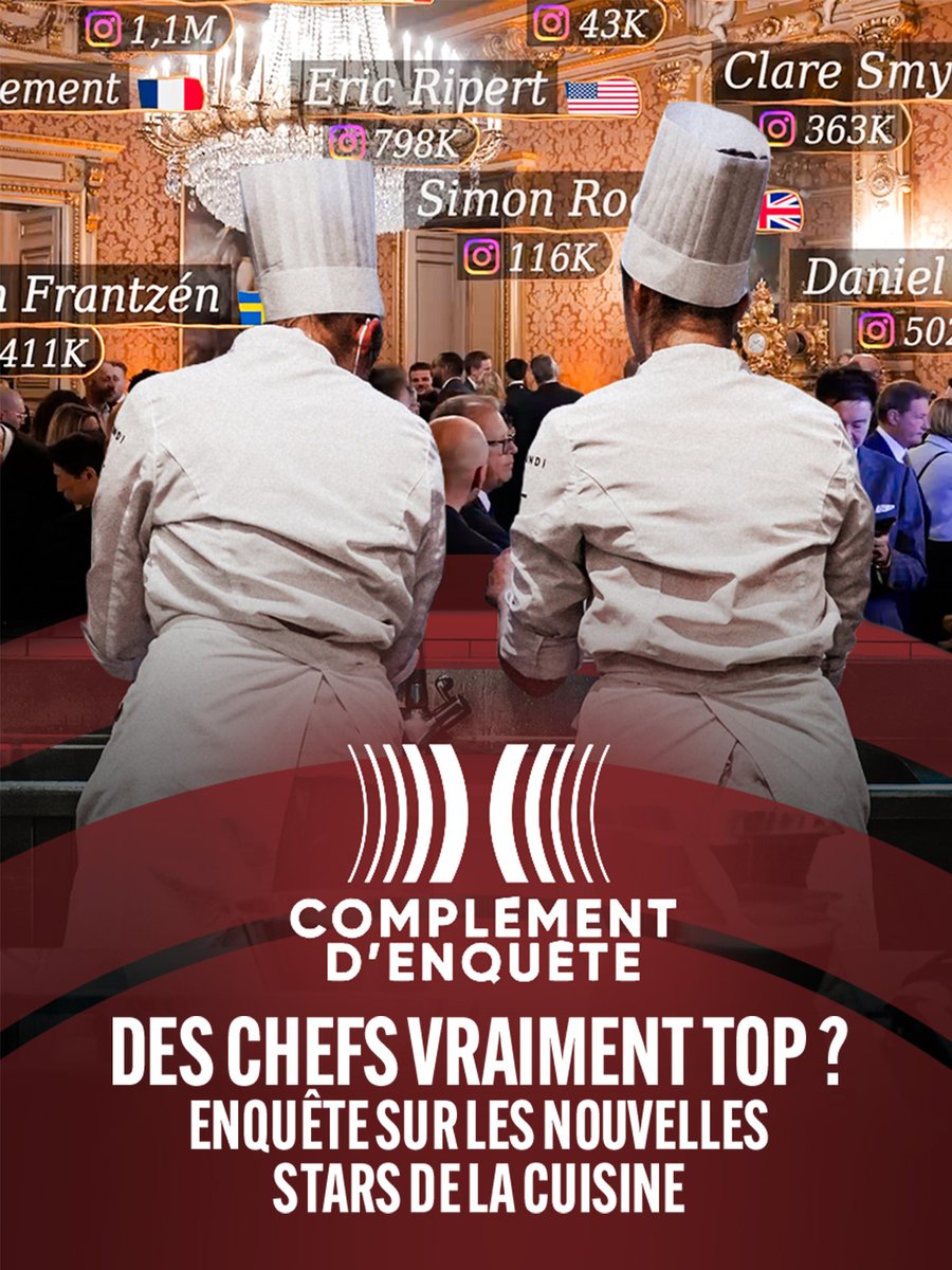 Complément d'enquête tweet media