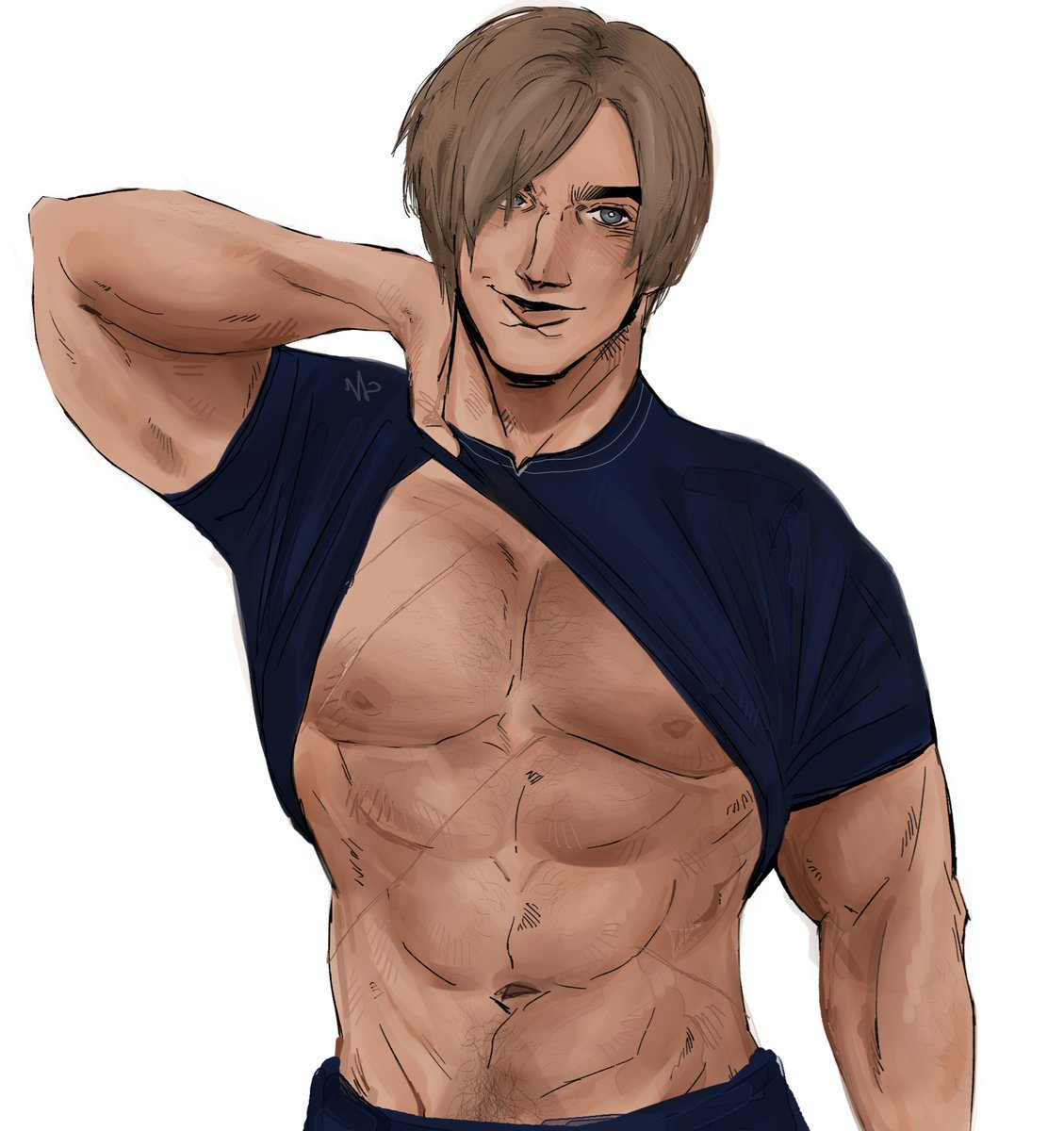 penpeanupen's tweet photo. Young Leon after surviving his first day at work (finished)
#leonkennedy #residentevil https://t.co/QC4K4RNvrS