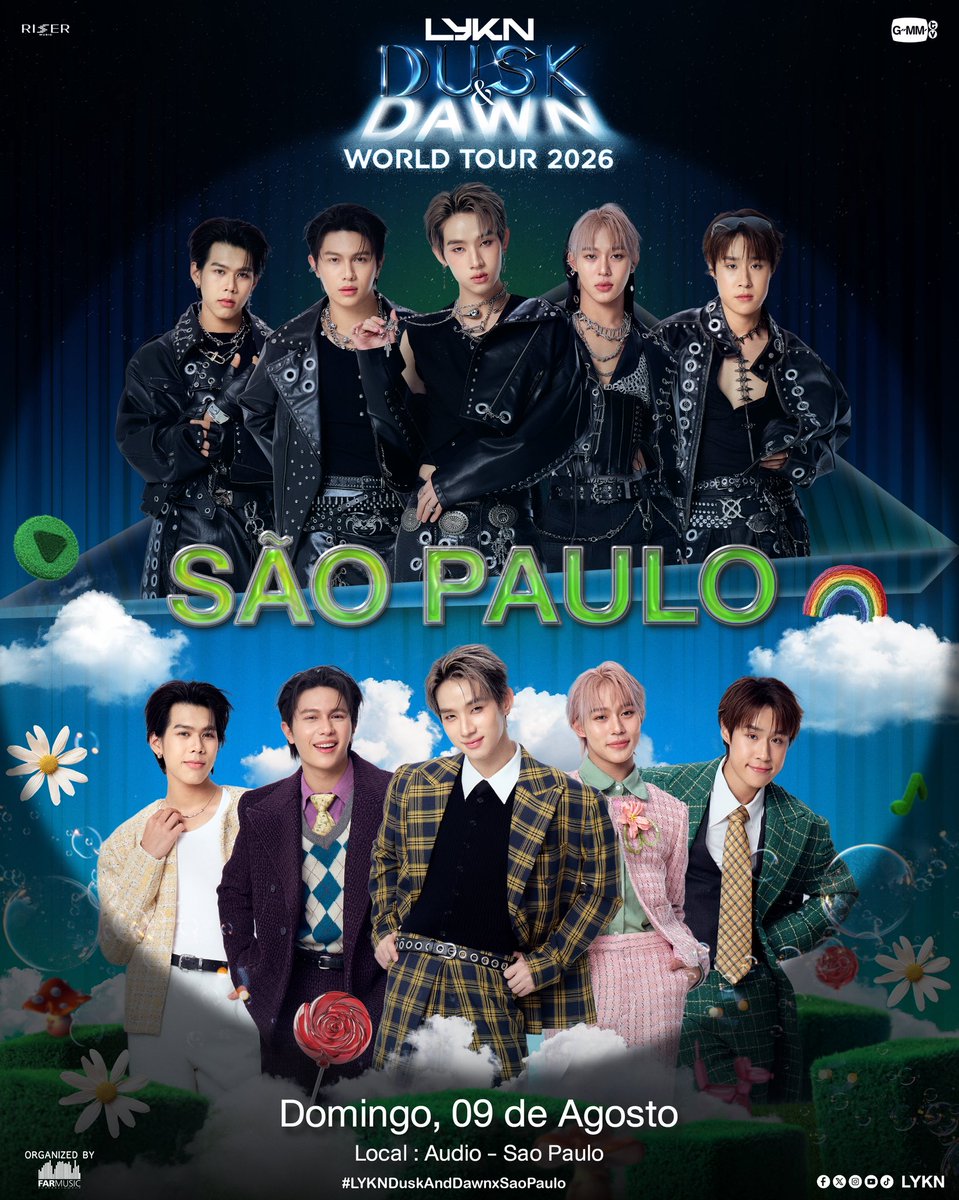 hubboyslove's tweet photo. 🚨 #LYKN estará no Brasil em 9 de agosto para show único em São Paulo pela Far Music. #LYKNDuskAndDawnxSaoPaulo