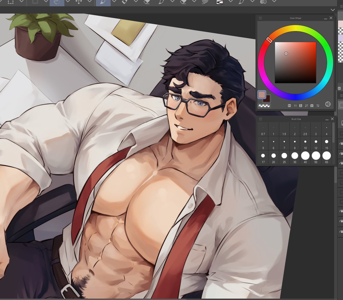 wip clark kent