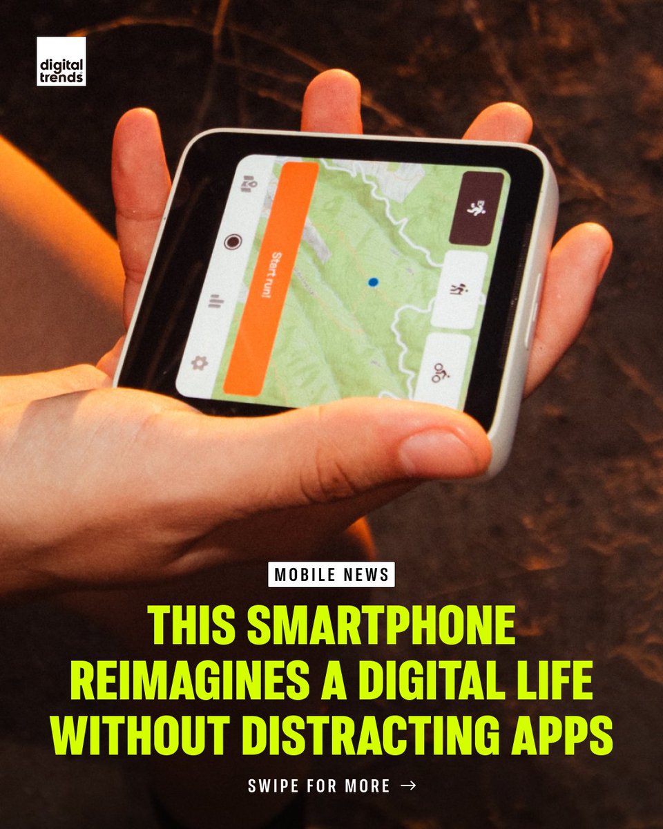 DigitalTrends's tweet image. Meadow is a $399 secondary device that gives you your phone number, maps, music, and camera, without the social media, work emails, and notifications.

#smartphone #technology #technews