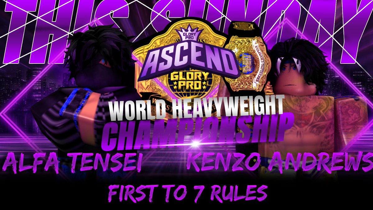 GLORY! || ROBLOX WRESTLING tweet media