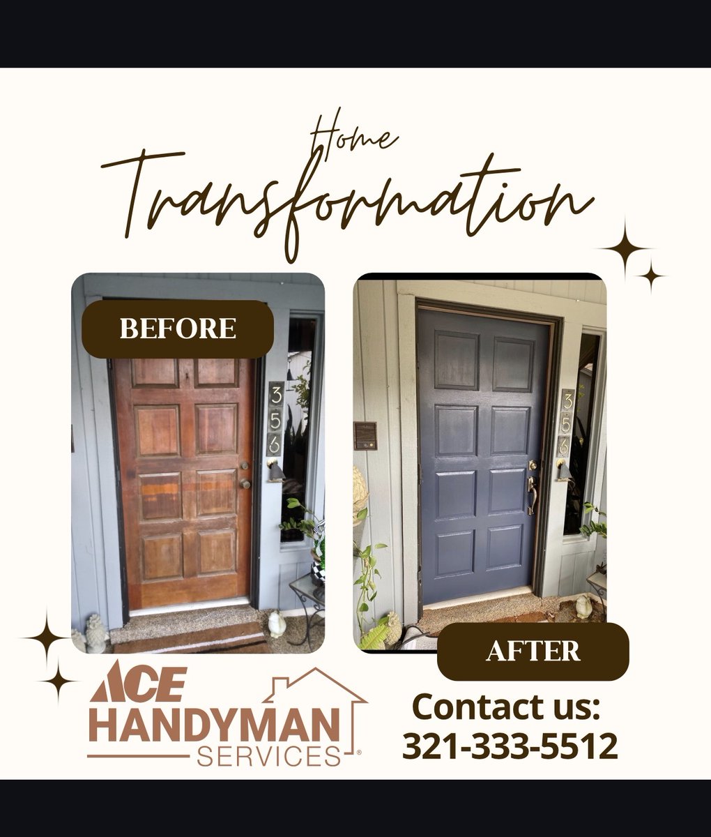 ahs_celebration's tweet image. 🏡✨ Transformation Thursday at Ace Handyman Services! From worn-out spaces to refreshed, functional areas, we help bring your home improvement dreams to life.
#TransformationThursday #AceHandyman #HomeTransformation #LakelandFL #BrandonFL #CelebrationFL #HandymanServices...