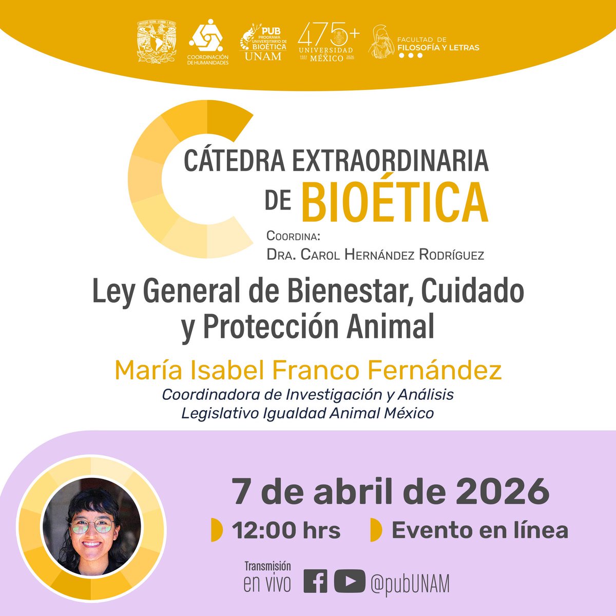Bioética UNAM tweet media