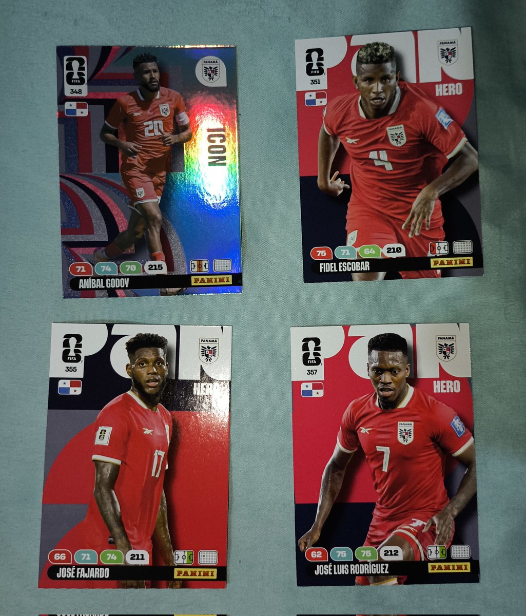 eliasdgonzalezm's tweet photo. Ver a los jugadores de Panamá 🇵🇦 en las colecciones de Panini me estremece el alma. No es solo una tarjeta o una simple figurita; es la huella de cada sacrificio silencioso, de cada lágrima, de cada sueño que alguna vez pareció imposible.

Hemos crecido, hemos caído y nos hemos vuelto a levantar. Y hoy, vernos ahí, junto a las grandes selecciones del mundo, es recordar que sí se puede, que Panamá 🇵🇦 también escribe su historia.

Esto no es solo fútbol, es identidad, es orgullo, es el reflejo de un país que nunca dejó ni dejará de creer. ¡VIVA PANAMÁ 🇵🇦 CARAJO!