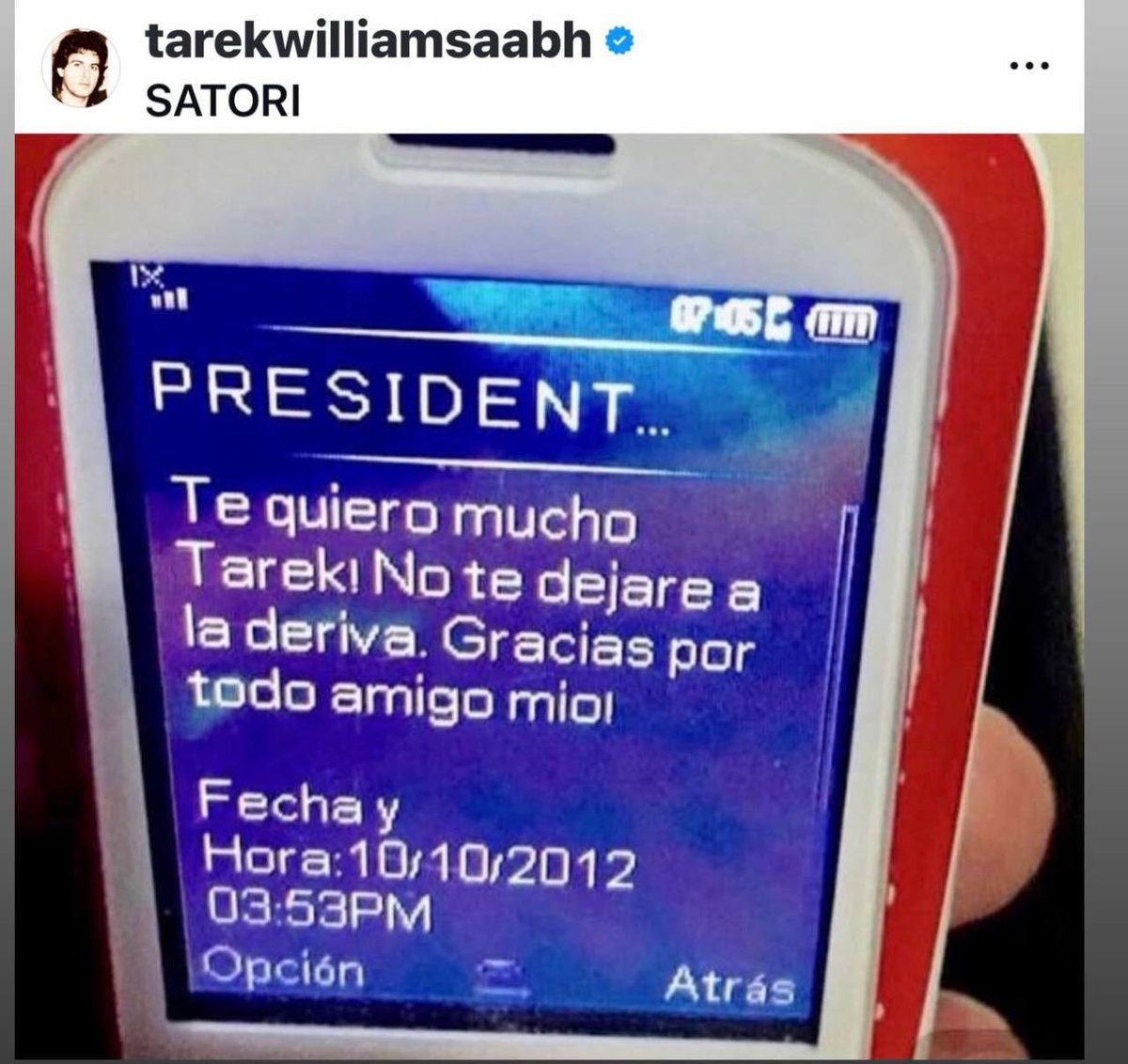 Tarek William Saab tweet media