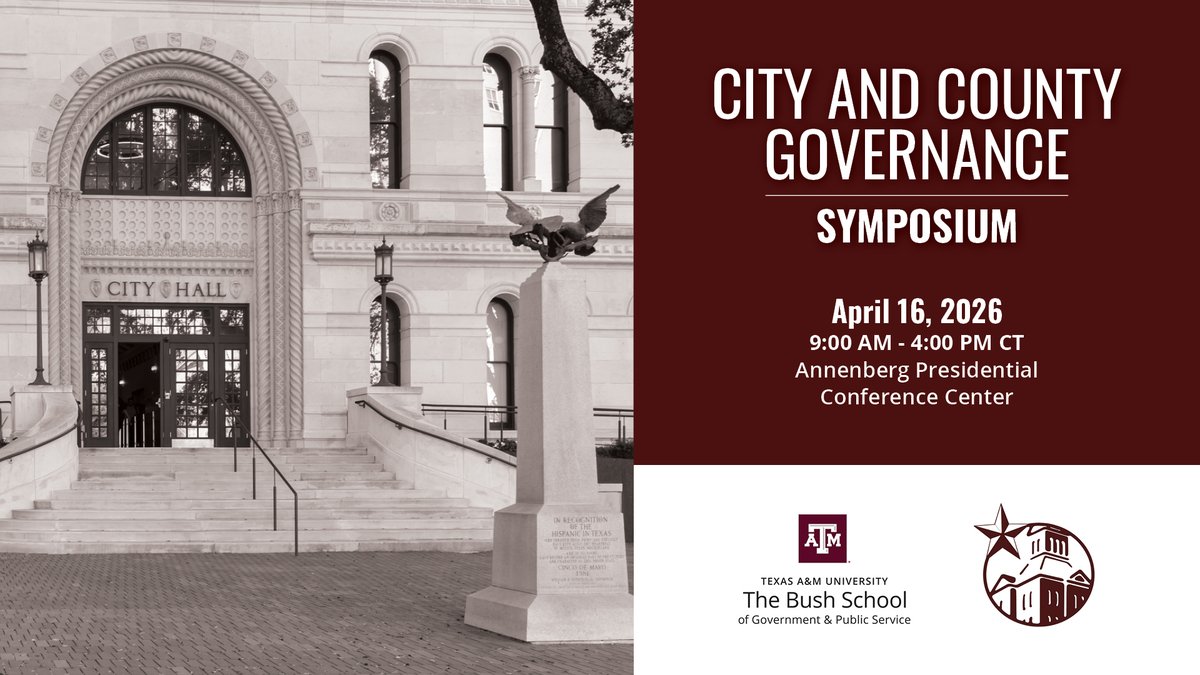 The Bush School, TAMU tweet media