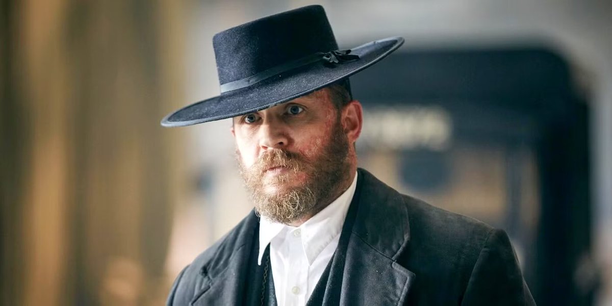 JoseValles49's tweet photo. A random thing. But rewatching Peaky Blinders I must say that Tom Hardy is an absolute jewel. This guy is amazing https://t.co/wyB8jodf6H