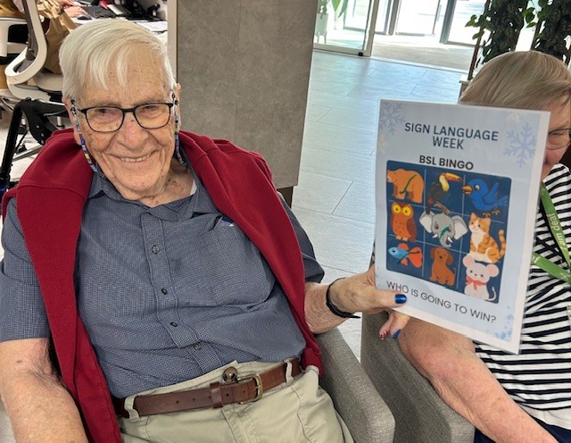 careiscentral's tweet photo. Our teams have been surpassing themselves at #MarigoldHouse with some activities and visitors that have really given extra smiles all-round.

From music to sign language to IT skills and more  - everyone has been getting involved. https://t.co/uzENxk0pmG