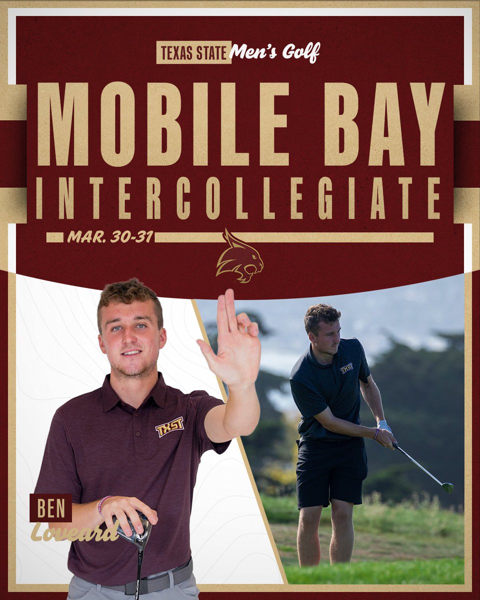 Texas State Men's Golf tweet media