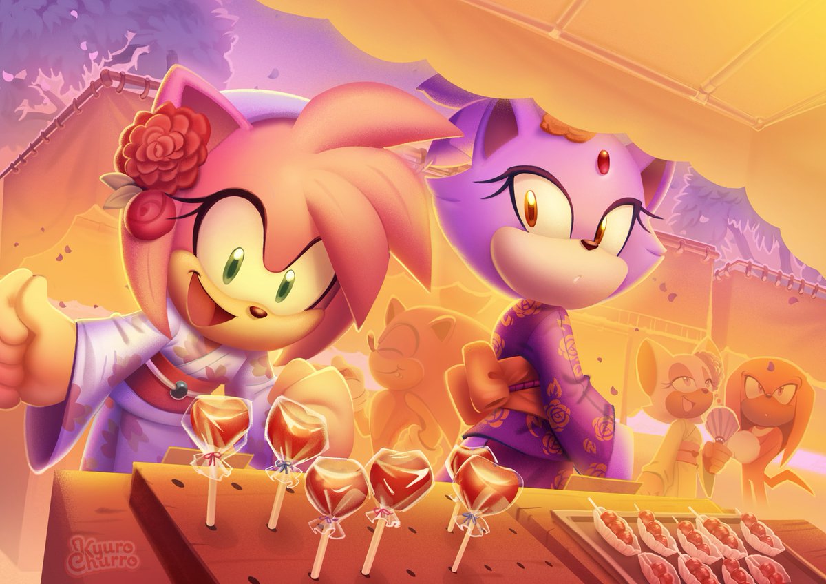 🍡let's go to the spring festival!
#SonicTheHedgehog