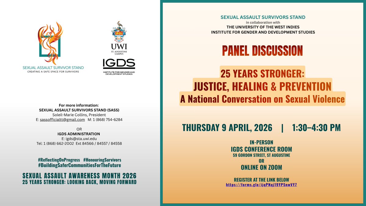 IGDS St. Augustine Unit, Trinidad and Tobago tweet media