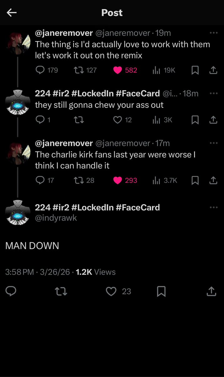 224 #ir2 #LockedIn #FaceCard tweet media