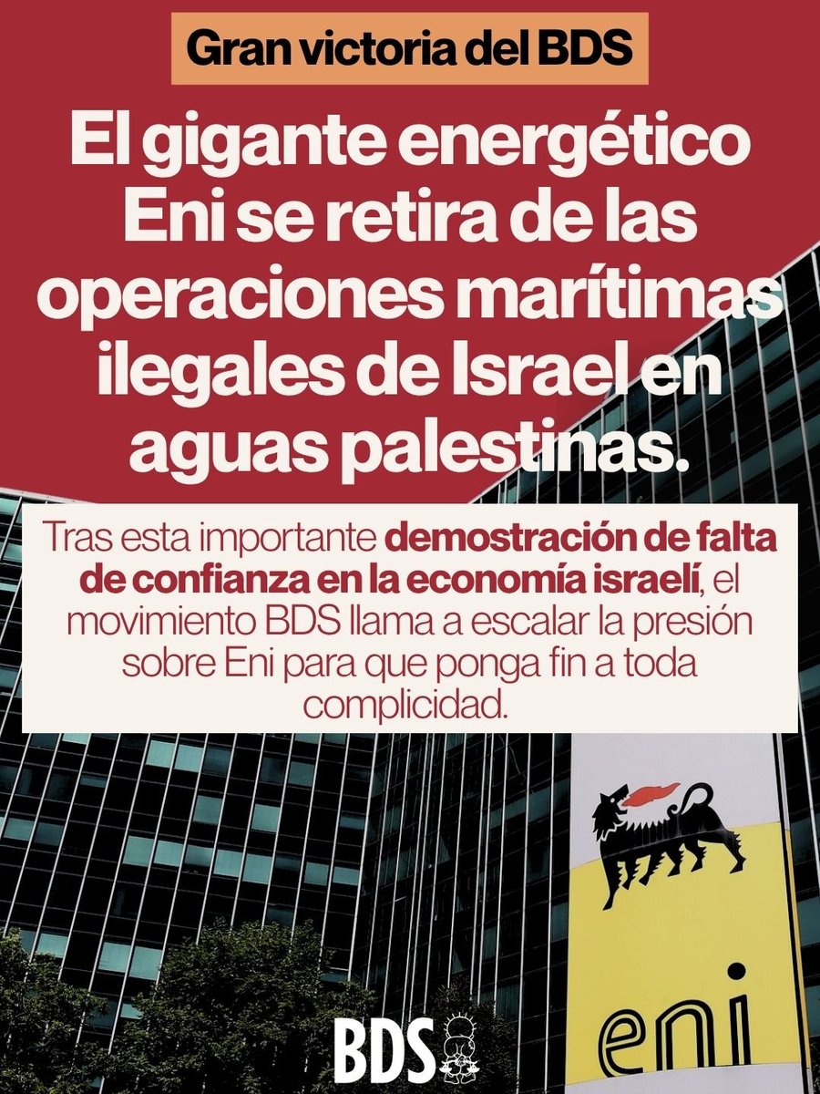 Movimiento BDS tweet media