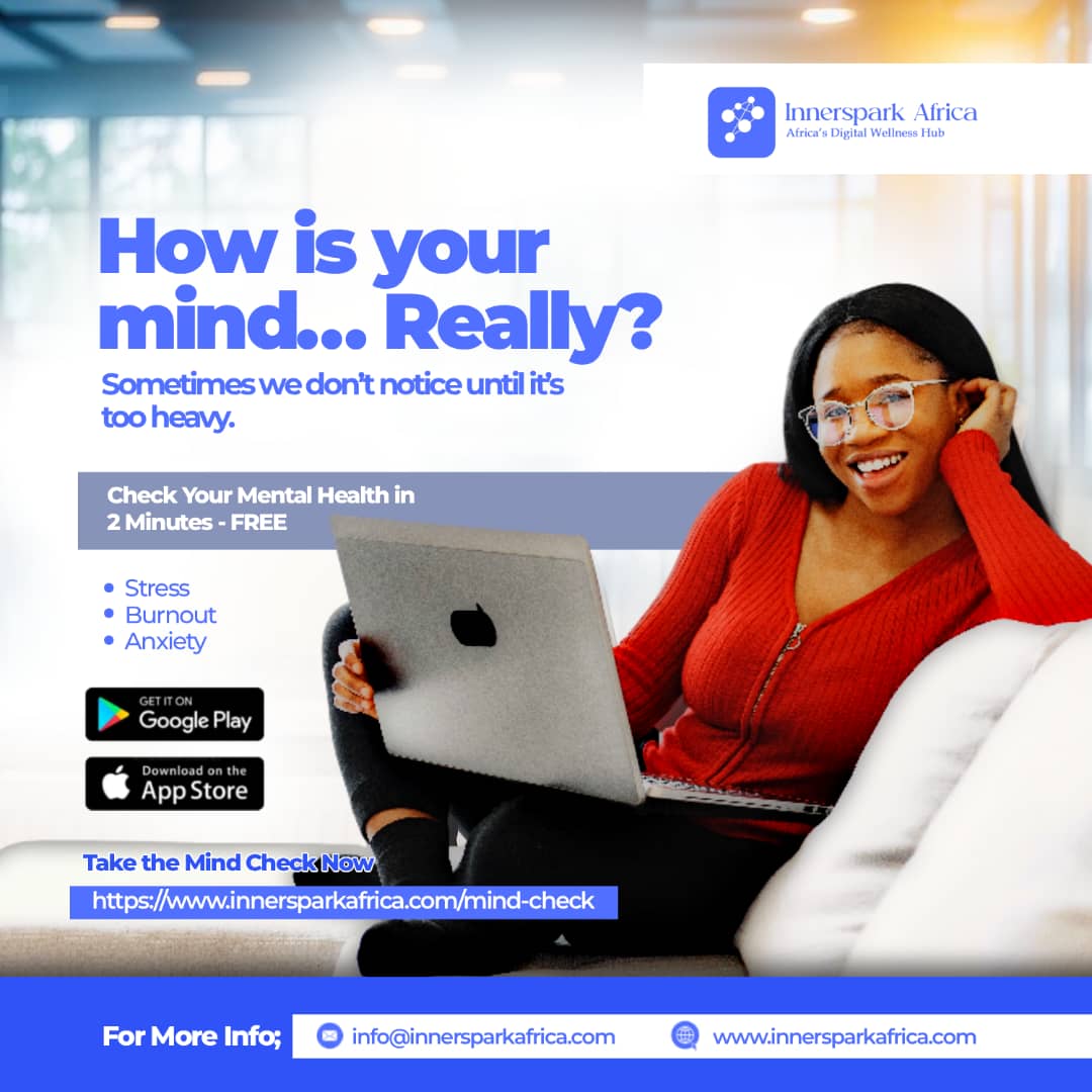 innersparkrcv's tweet photo. Ever wondered what’s really going on in your mind? 🧠💭

Sometimes it’s more than just stress…
But you’re not sure what it is.

With Innerspark’s Mind Check, you can take FREE mental health tests and gain real insight into how you feel.

✨ Understand your emotions
📊 Get clarity instantly
💡 Take the first step toward better mental health

Because awareness is where healing begins 💙

📲 Download now:
https://t.co/obLm5XwPE2