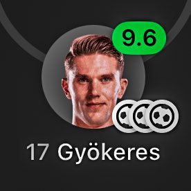 🇸🇪🥶 Viktor Gyökeres (27) hat-trick alert! 🚨