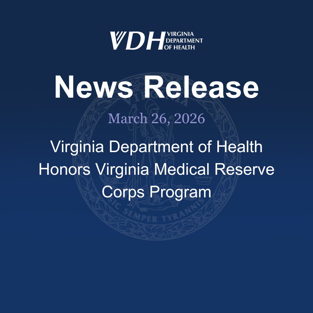 Va Dept of Health tweet media