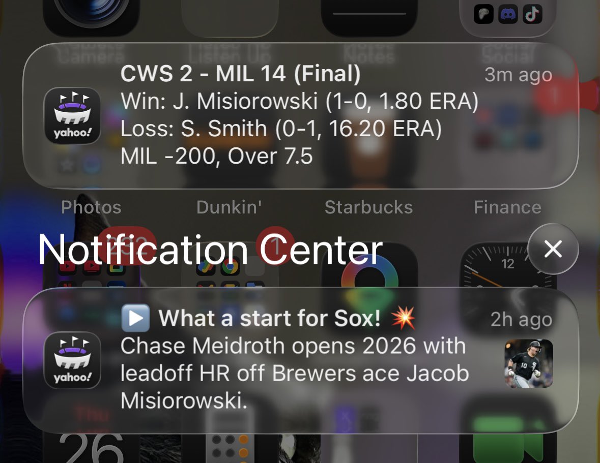 SavesTuesday's tweet photo. “What a start for Sox!” indeed. https://t.co/JtQ2OdmX99