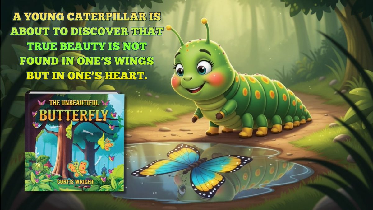 eBooks2go's tweet photo. New release! The Unbeautiful Butterfly is a meaningful SEL story that will teach young readers important lessons about acceptance, kindness, and inner beauty. 

https://t.co/HkeCs1q9X1

#picturebooks #kidlit https://t.co/rqKQ8xls54