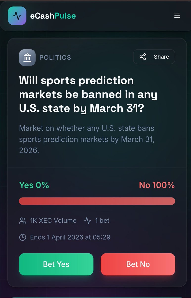 eCash Pulse tweet media