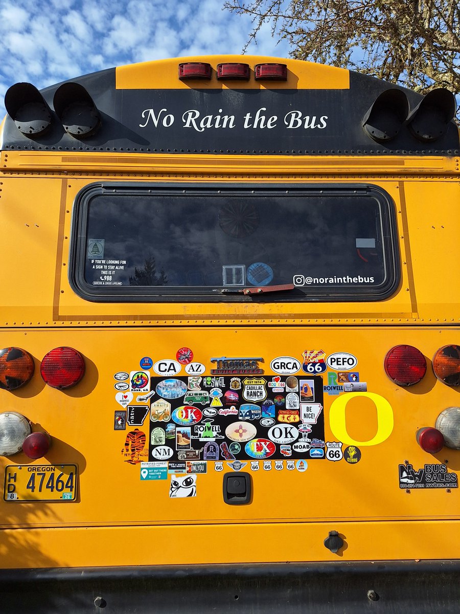No Rain "The Bus" tweet media