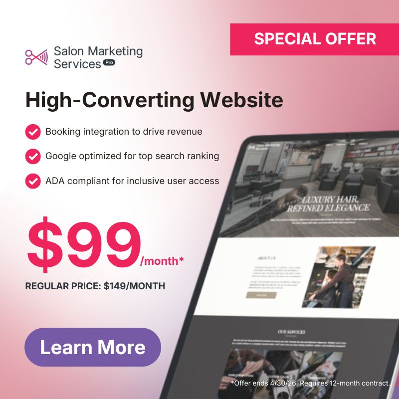 GetRosy's tweet photo. Salon Marketing Services Pro designs beautiful, high-converting websites that reflect your salon's brand, are optimized for mobile, and make it easy for clients to book with you.
https://t.co/g1nKX92vsA https://t.co/tkjwbkOFX2