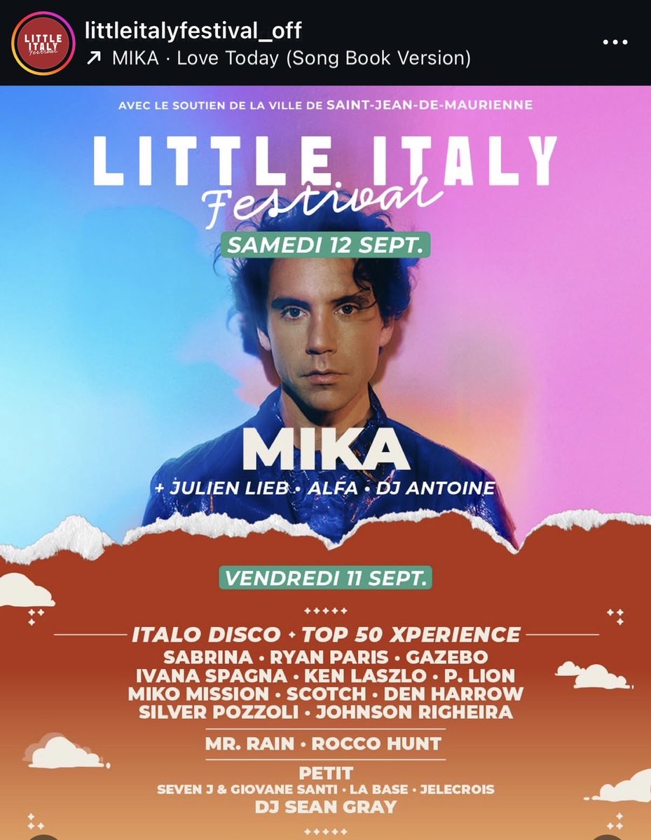 MIKA ITALIAN FANS tweet media