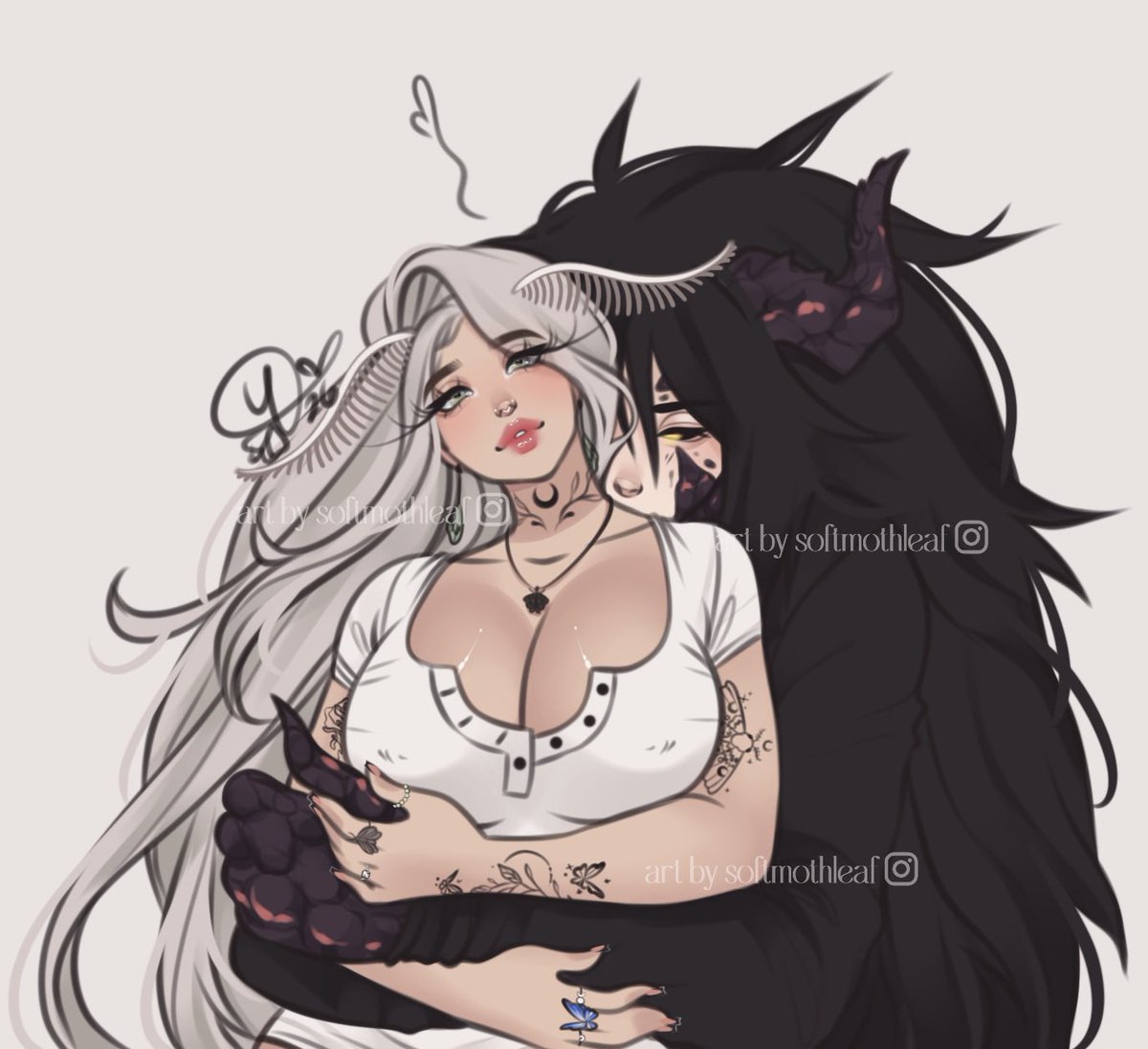 🔞softmothleaf ₊˚⊹ 𐦍 ⋆₊ ⊹ (commissions open) tweet media