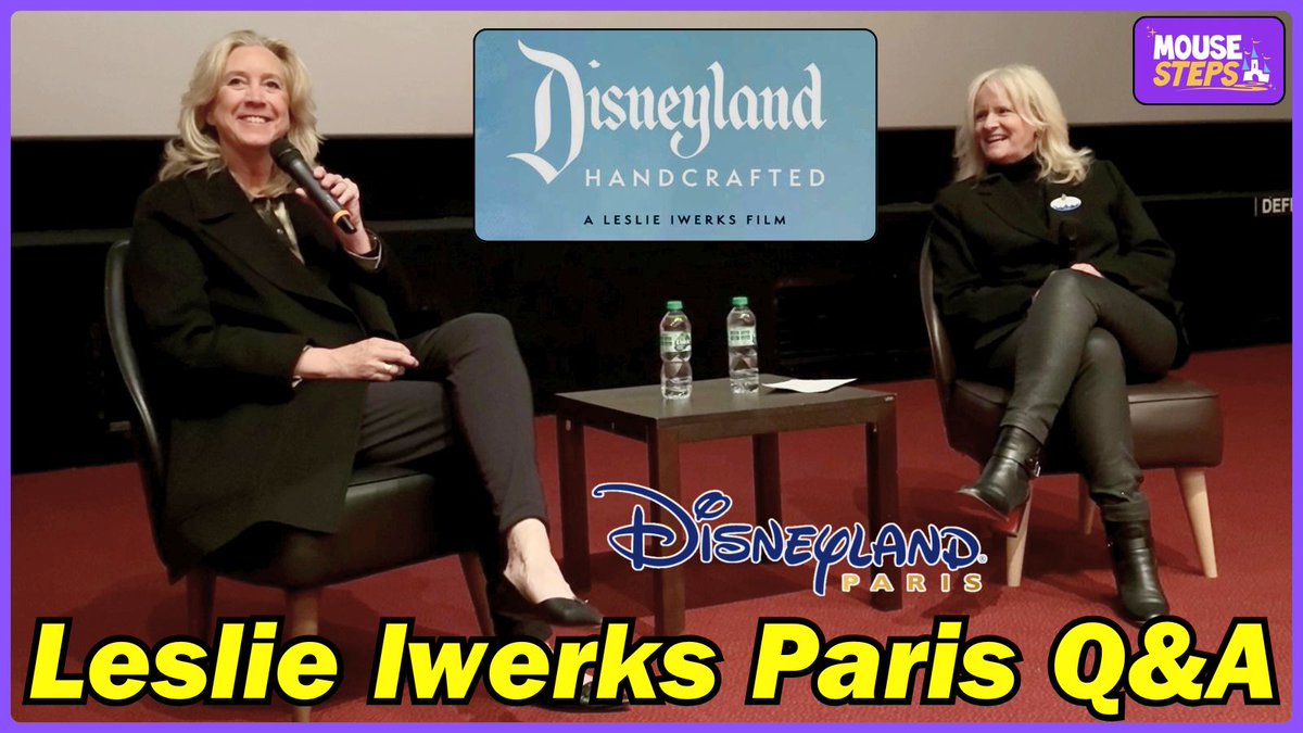 JeffLangeDVD's tweet photo. NEW VIDEO: Leslie Iwerks at Disneyland Paris "Disneyland Handcrafted" Screening - Question and Answer Session! #disneyland #disneylandhandcrafted #disneylandparis #InsideEars @DisneyParis_EN @Disneyland
VIDEO: https://t.co/Vu7JznadF9 https://t.co/BiLMS34agM
