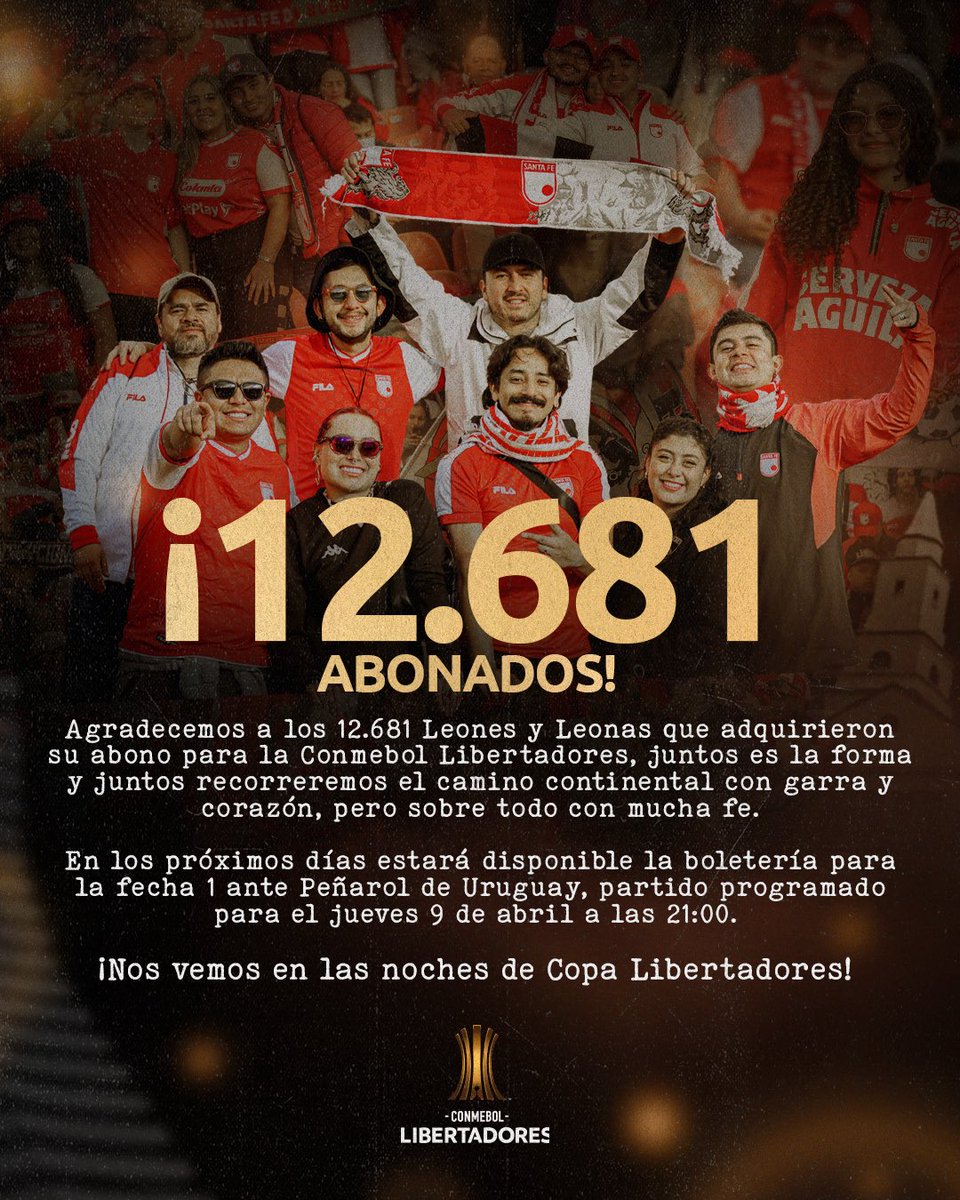 Independiente Santa Fe tweet media