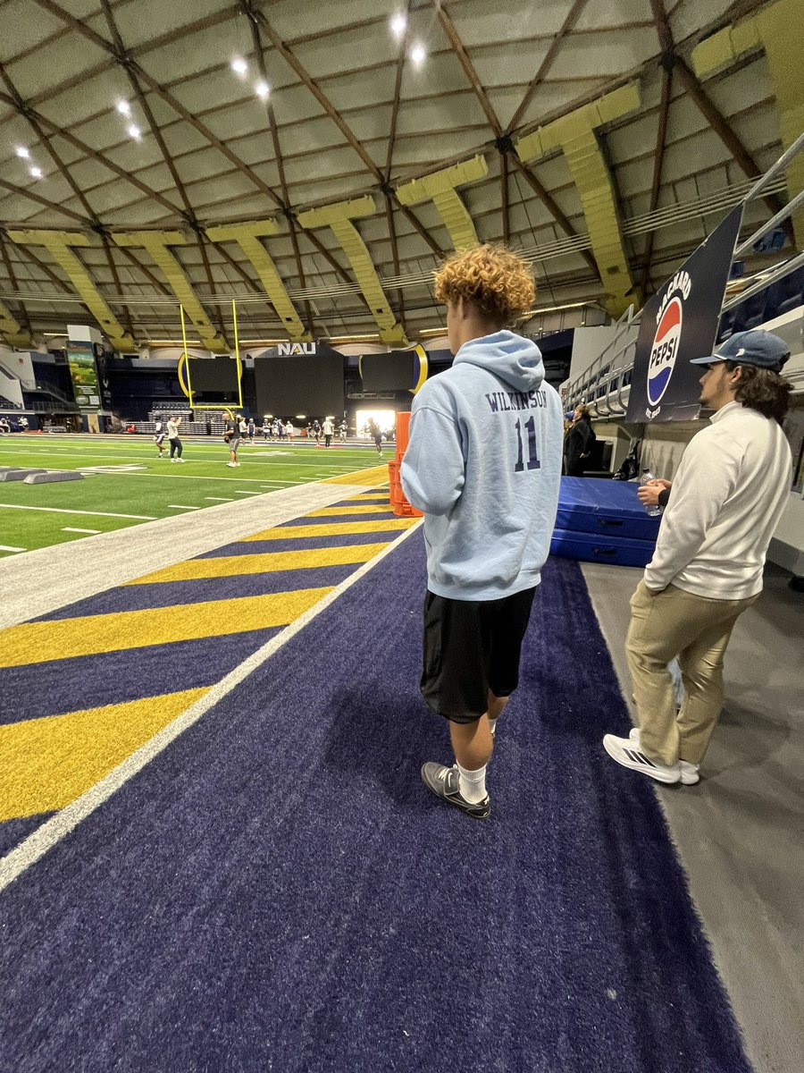 Brysen Wilkinson 6’3 205lb DB/LB 4.46 40 Laser tweet media