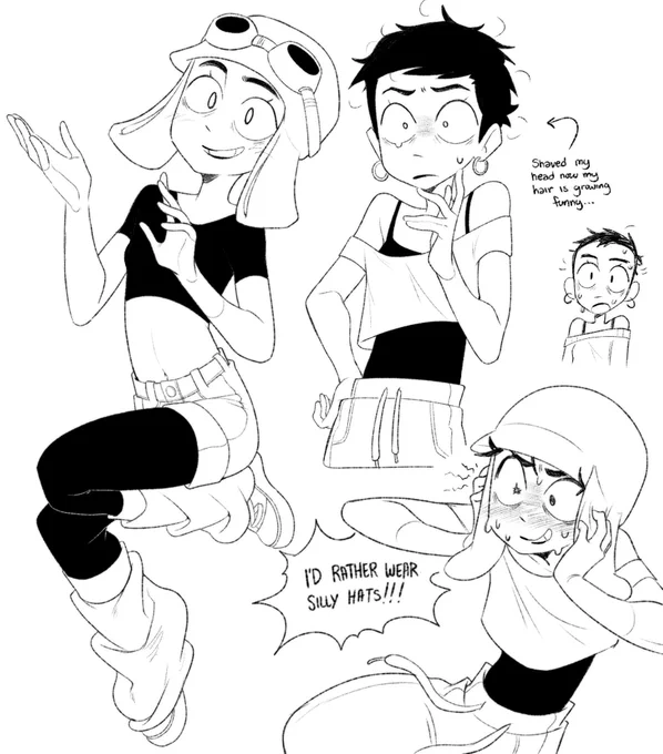 Sorry, I might look goofy (ᵕ 'ᗜ`) 