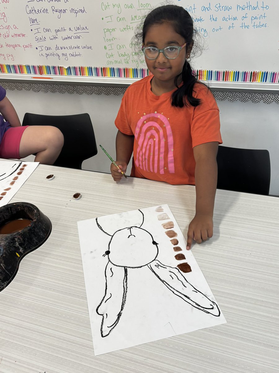 Mrs. Samberson and her amazing artists! tweet media