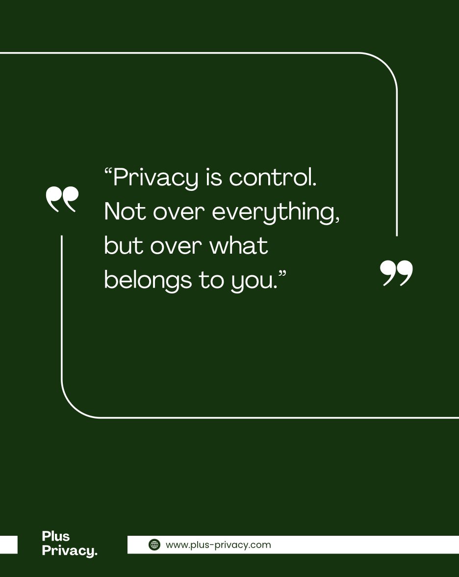 plus_privacy's tweet photo. Control what’s yours. Own your data. Protect your space. 

#Privacy #DataProtection #DigitalRights #OnlinePrivacy#PrivacyMatters #CyberSecurity #ControlYourData#PlusPrivacy https://t.co/vH74PJwDbv