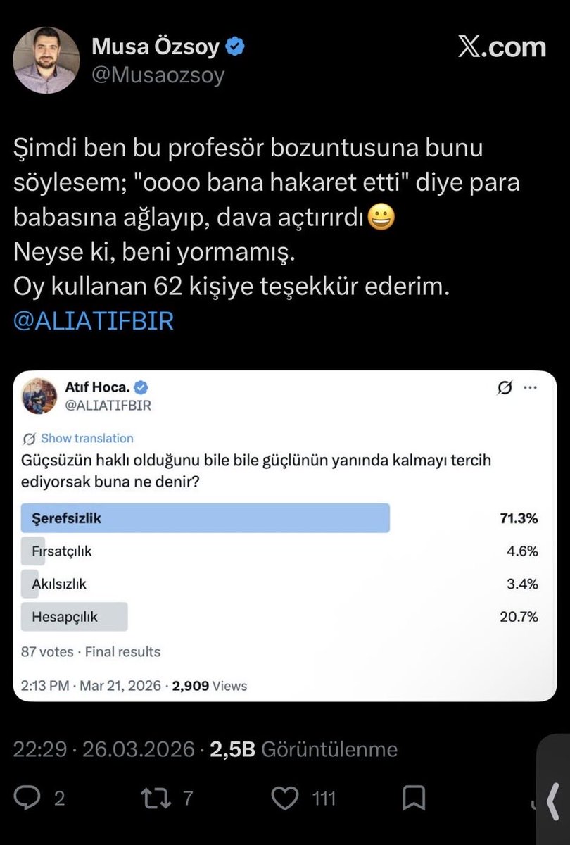 Bakalım bu narsist sosyopatı hangi hakim ruh sağlığı teşhisi için hastaneye sevk edecek! Adam gerçek bir narsist sosyopat, suç işlemekten zevk alıyor, dava edilince ceza alınca da hakimlere savcılara etmediği hakaret kalmıyor. Bir gün bir hakim bunun gerçek ruhunu anlayacak ve