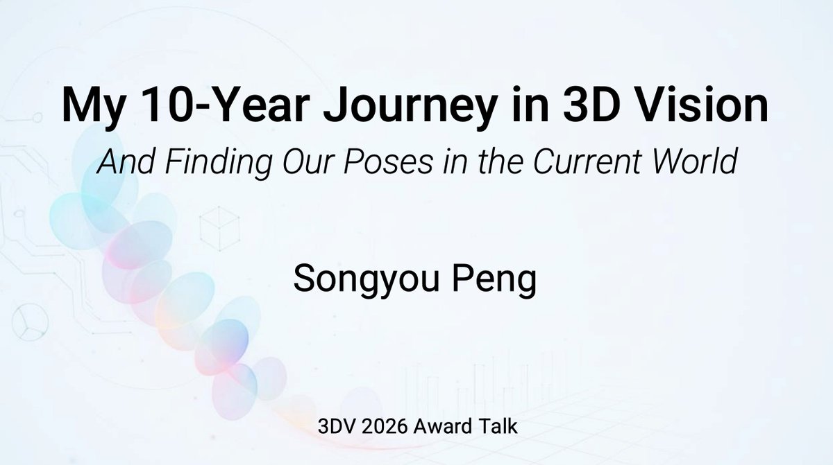Songyou Peng tweet media
