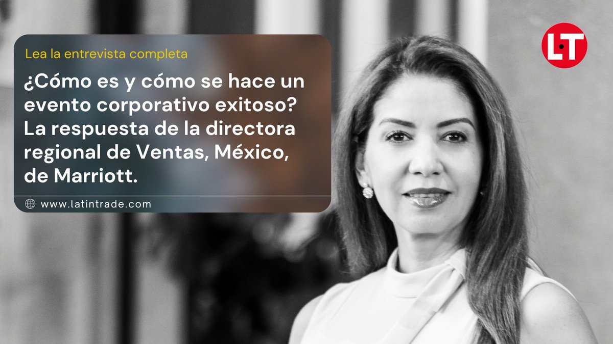 latintrade's tweet photo. Los eventos corporativos están evolucionando. En este insight, Aura Mora de Marriott International explica cómo la tecnología, la sostenibilidad y la cultura local están redefiniendo el éxito de los eventos.
https://t.co/BNvE1kQkwG
#EventosCorporativos #EventStrategy https://t.co/4tvMCCtZMu