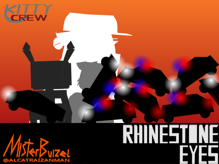 ALCATRAZIANMAN's tweet image. Working on a Rhinestone Eyes fan video rn based on the kitty lover's OCs, meaning that The Zootopian Alternate Archives Episode 3 will have to be postponed till somewhere in April or May. 

In the meantime, enjoy this poster I made lol
#Gorillaz #KittyKat #Fanmade #AU #TheBadGuys