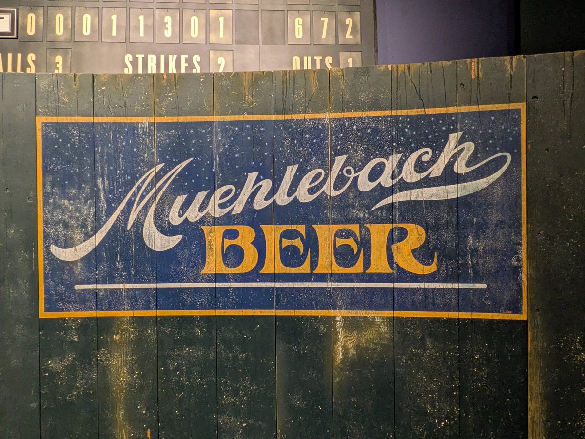 scohaus's tweet photo. @mattmuehlebach Here are the Muehlebach photos from the Negro Leagues Baseball Museum in KC. I had no idea your family had such a cool sports history in KC, or that you come from a beer family! 🍻

BEAR DOWN! https://t.co/2oX6Ail0YL